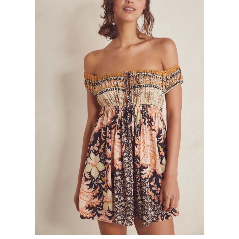 FREE PEOPLE MARIPOSA MINI SLIP DRESS